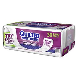 Quilted Northern Ultra Plush Bath Tissue 3-ply White 30-count