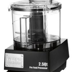 Waring Commercial WFP11SW Sealed Space-Saving Batch Bowl Food Processor with LiquiLock Seal System, 2-1/2-Quart