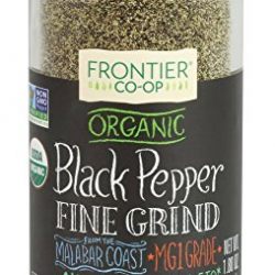Frontier Natural Products Pepper, Og, Black, Fine Grnd, 1.80-Ounce