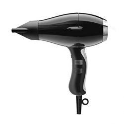 Elchim 3900 Healthy Ionic Hair Dryer: Professional Ceramic Blow Dryer - 2000 Watt, Black/Silver