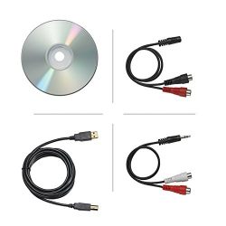 Audio Technica Fully Automatic Belt-Drive Stereo Turntable (USB & Analog), Black