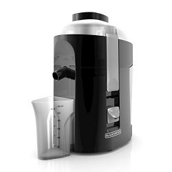 BLACK+DECKER 400-Watt Fruit and Vegetable Juice Extractor, Black