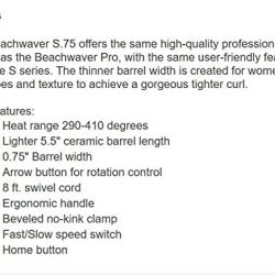 The Beachwaver Co. S.75 Curling Iron