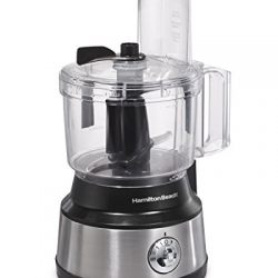 Hamilton Beach Food Processor & Vegetable Chopper with Bowl Scraper, 10 Cup, Electric