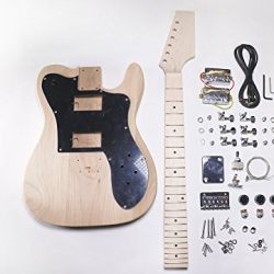 DIY Electric Guitar Kit Tele Deluxe Style Build Your Own Guitar