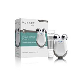 NuFACE mini Facial Toning Device Set | Wrinkle Reducer, Microcurrent Technology | Kit Includes Gel Primer | FDA Cleared At Home System
