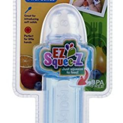 Nuby EZ Squee-Z Silicone Self Feeding Baby Food Dispenser - Colors May Vary