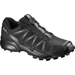 Salomon Men's Speedcross 4 Trail Runner, Black A1U8, 10.5 M US