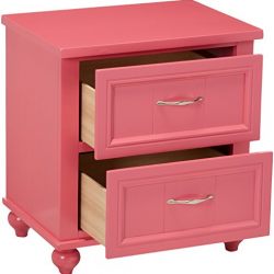 Childrens, nightstand, Pink