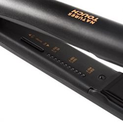 Elchim Natures Touch Flat Iron: Professional Salon Hair Straightener & Curler with 11 Heat Settings
