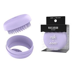 milk + sass Macaron Hair Brush, Lavender