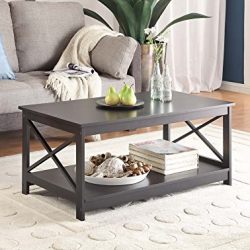 Convenience Concepts Oxford Coffee Table, Black