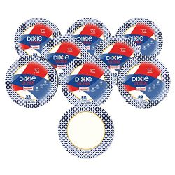 Dixie Ultra Heavy Duty Paper Plates, 10 1/16 inch, 176 Count (8 Packs of 22 Plates)