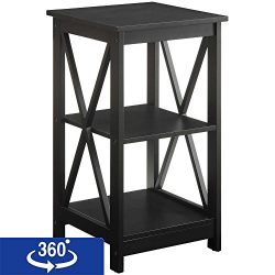 Convenience Concepts Oxford End Table, Black