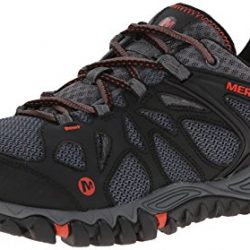 Merrell Men's All Out Blaze Aero Sport Hiking Water Shoe, Black/Red, 10.5 M US