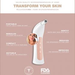 Trophy Skin RejuvadermMD at Home Microdermabrasion Beauty System for Exfoliation and Anti-Aging
