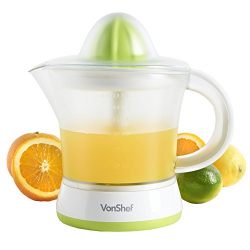 VonShef Electric Citrus Fruit Juicer Juice Extractor - 25W - 1.2 Litre