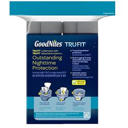 GoodNites TRU-FIT Disposable Absorbent Inserts for Boys & Girls, Refill Pack, Size Small/Medium, 18 ct (Pack of 3)