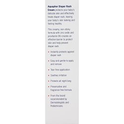 Aquaphor Baby Diaper Rash Cream 3.5 Ounce (Pack of 3) - Pediatrician Recommended Brand