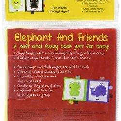 Elephant and Friends: A Soft and Fuzzy Book for Baby (Friends Cloth Books)