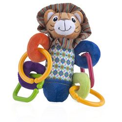Nuby Squeeze N' Squeak Plush Toy, Characters May Vary