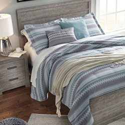 Signature Design by Ashley Culver Bach Nightstand, Gray