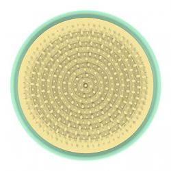 milk + sass Macaron Hair Brush, Mint Citron