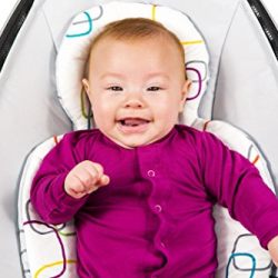 4moms NEW reversible and machine washable newborn insert - soft, plush fabric