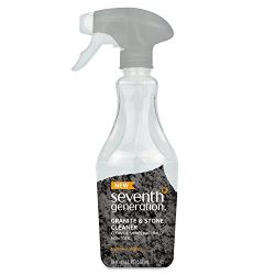 Seventh Generation Granite and Stone Cleaner, Mandarin Orange Scent, 18 Ounce Spray Bottle