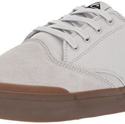 Quiksilver Men's Verant Sneaker, Grey/Grey/Grey, 6 M US