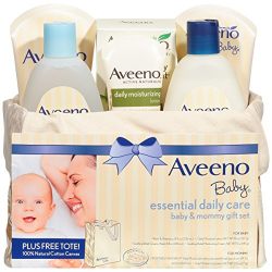Aveeno Baby Mommy & Me Gift Set, Baby Skin Care Products