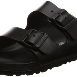 Birkenstock Unisex Arizona Essentials EVA Black Sandals - 40 N EU / 9-9.5 2A(N) US