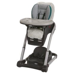 Graco Blossom 6-in-1 Convertible High Chair Seating System, Sapphire
