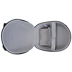BUBM Hard Shell Waterproof Headphone / Headset Travel Protective Case Organiser (Black)