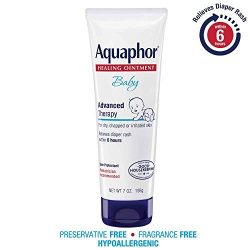 Aquaphor Baby Advanced Therapy Healing Ointment Skin Protectant 7 Ounce Tube
