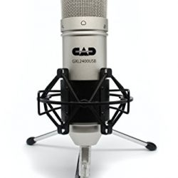 CAD USB Microphone for Recording Podcast and Gaming with Shock Mount