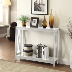 Convenience Concepts Oxford Console Table, White