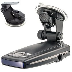ChargerCity Car Dashboard & Windshield Suction Cup Mount Holder for Escort Passport 9500ix 9500i 8500 8500x50 7500 S55 Solo S2 S3 and Beltronics GX65 RX65 Vector 975 965 Radar Detectors