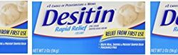 Desitin Rapid Relief Creamy Zinc Oxide Diaper Rash Cream (Pack of 3)