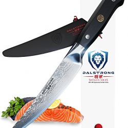 DALSTRONG Filet Knife - Shogun Series - AUS-10V- Vacuum Heat Treated - 6" - Sheath - 2mm Thickness