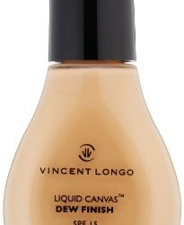 VINCENT LONGO Liquid Canvas Dew Finish Foundation SPF 15, Warm Beige, 1 oz.