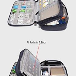 BUBM Travel Universal Cable Organizer Electronics Accessories Handbag Cable Sleeve For iPad mini
