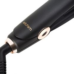 Elchim Natures Touch Flat Iron: Professional Salon Hair Straightener & Curler with 11 Heat Settings
