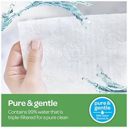 HUGGIES Natural Care Unscented Baby Wipes, Sensitive, 3 Refill Packs, 648 Count Total