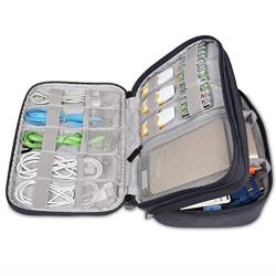 BUBM Travel Universal Cable Organizer Electronics Accessories Handbag Cable Sleeve For iPad mini