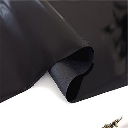 OstepDecor Black PVC Table Protector – Durable Desk Mat for Kitchens, Offices & Dining Tables