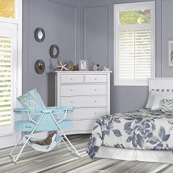 Dream On Me Karley Bassinet, Aqua Blue