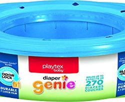 Playtex Diaper Genie Refills for Diaper Genie Diaper Pails - 270 Count (Pack of 3)