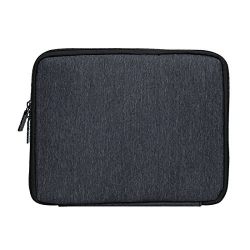 BUBM Universal Electronics Accessories Organizer, Travel Gear Carry Bag for Cables, USB Hard Drive, Plug, External Flash Drive and More, Lightweight and Compact (Large-Black)
