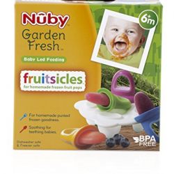 Nuby Garden Fresh Fruitsicle Frozen Pop Tray